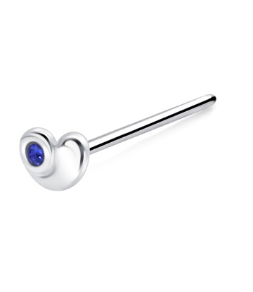 Silver Curved Nose Stud NSKA-1350